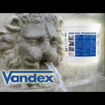 VANDEX RAPID 2 – blokowanie wyciekow wody