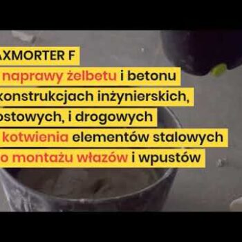 Zaprawa naprawcza do betonu